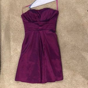 Purple cocktail dress / homecoming dress